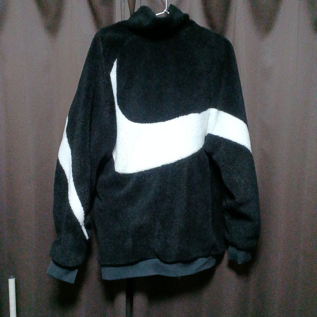 ルフィさん Nike フリース ジャケット Lサイズ 黒/白