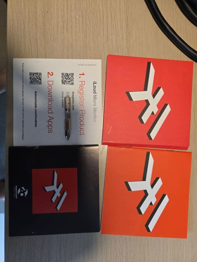 【ジャンク】iLoud Micro Monitor スピーカー+交換用