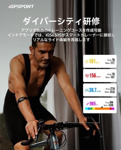 新品未開封【iGPSPORT】iGS630S サイコンセット(ハイグレード仕様）