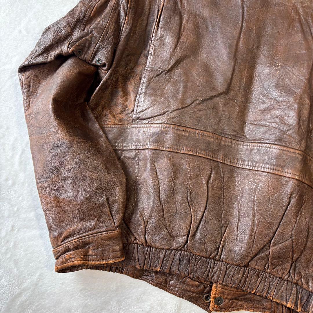 90s 本革 ハーレーダビッドソン G-1 A-2フライトジャケット 44 XL