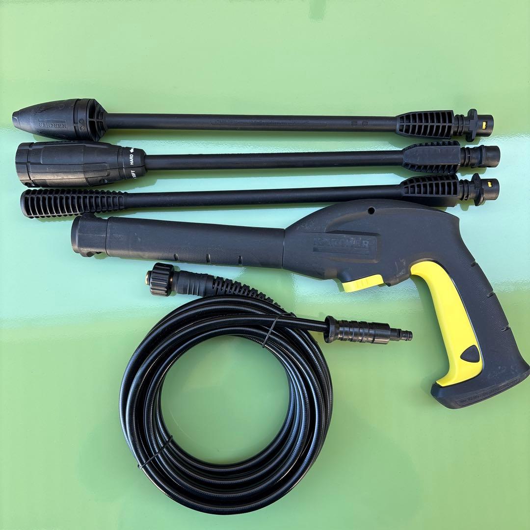 高圧洗浄機用ガン ホース ノズル3種付き