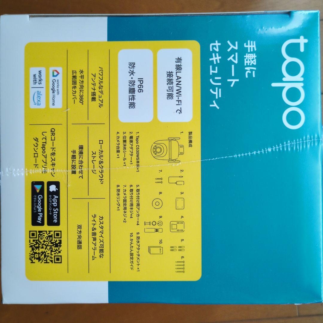 tapo セキュリティWi-Fiカメラ 500万画素