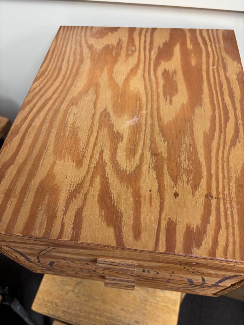 M　アンファン　麦柄の2段引き出し