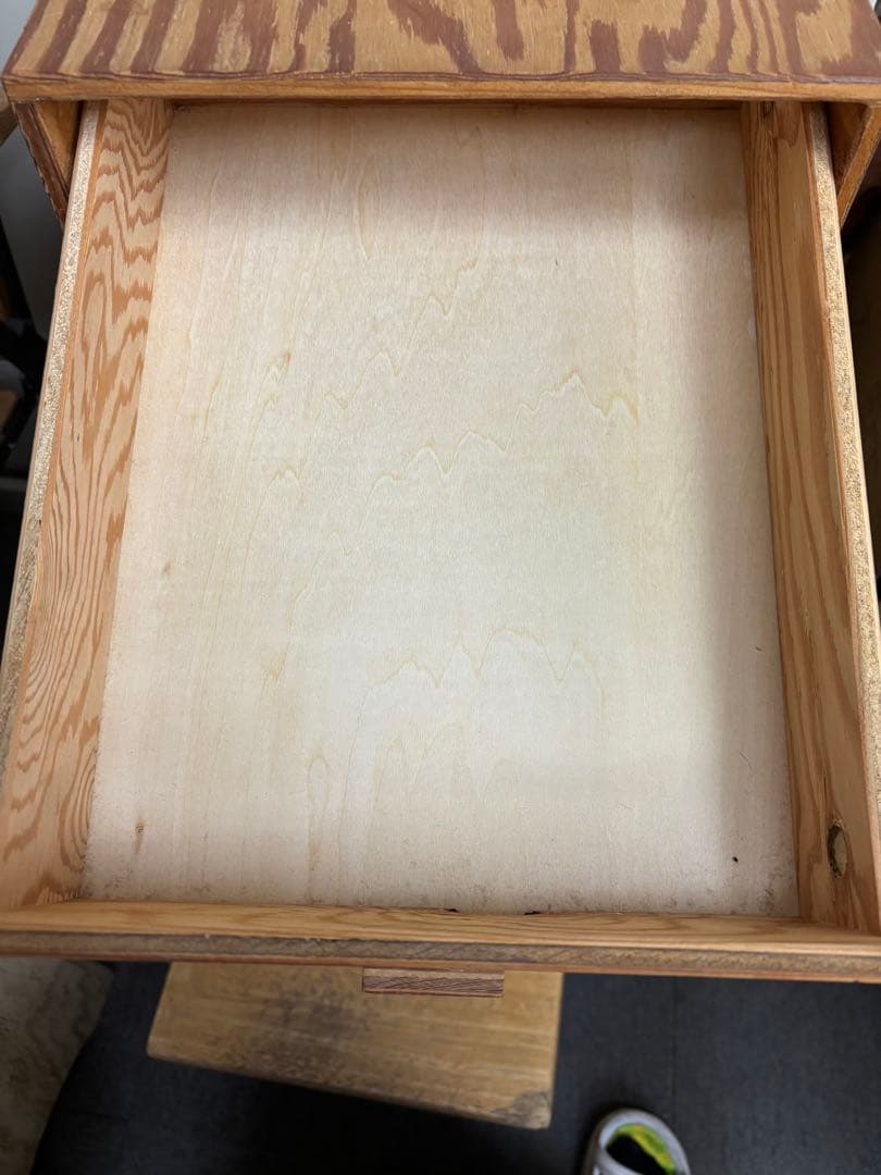 M　アンファン　麦柄の2段引き出し