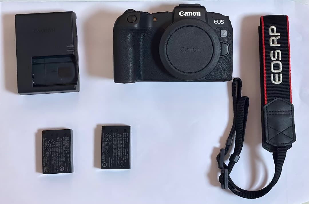 Canon EOS RP ボディ（シャッター約7000回）＋純正バッテリー