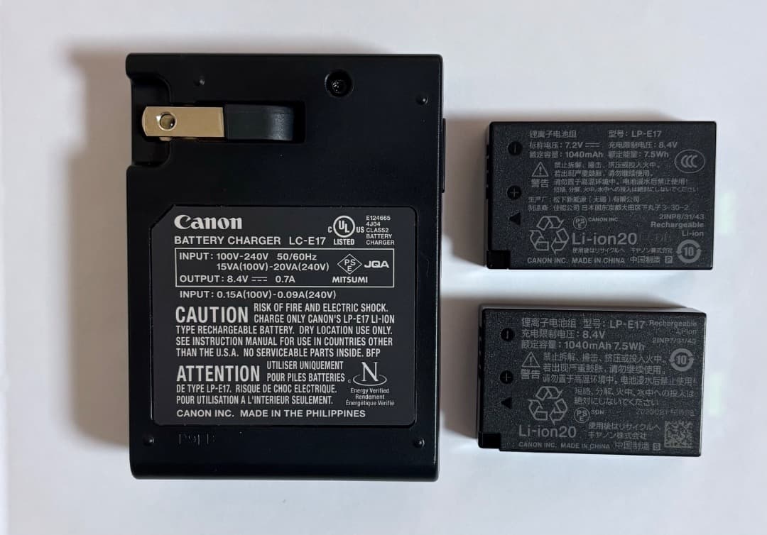 Canon EOS RP ボディ（シャッター約7000回）＋純正バッテリー