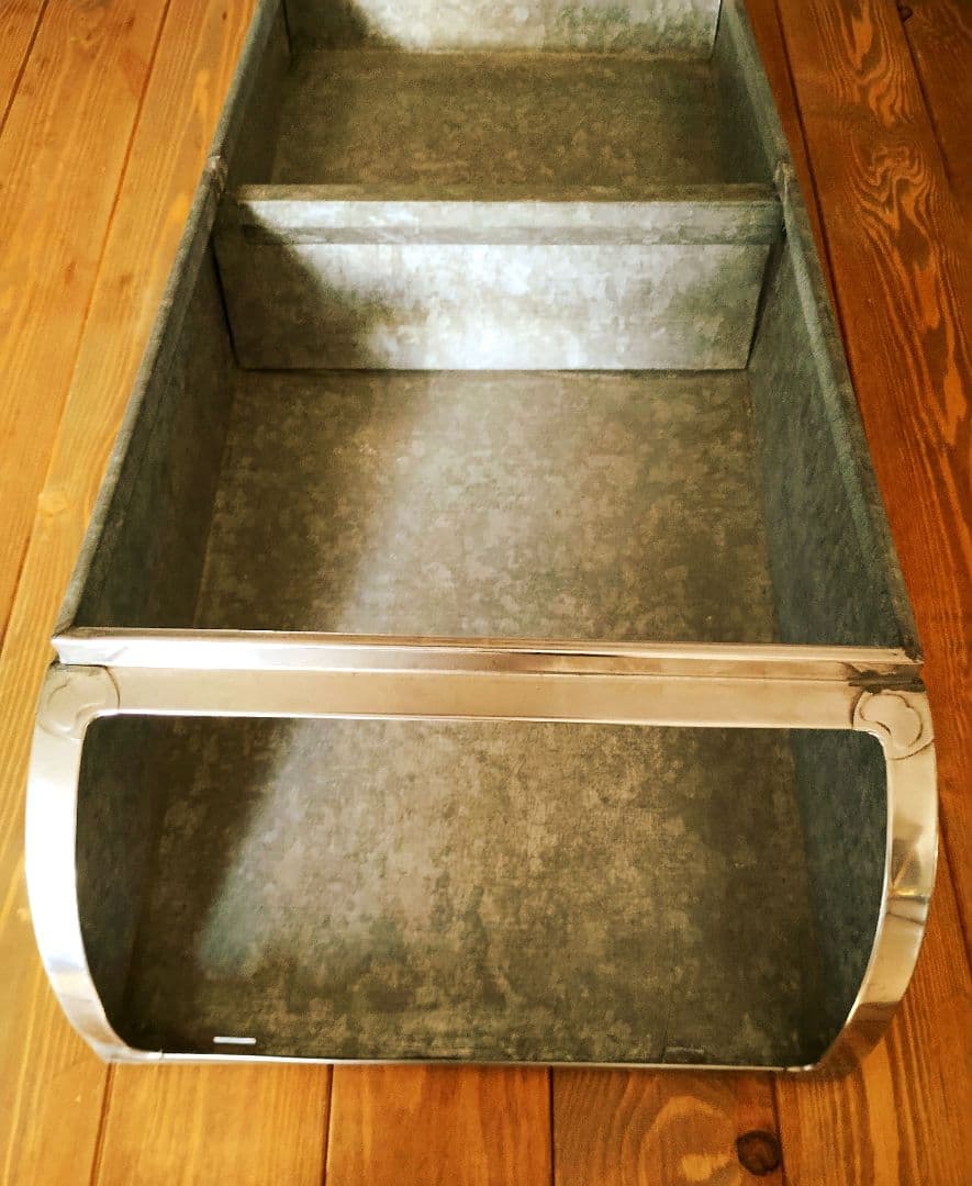 ★値下げしました★❤️ 2つセット昭和　レトロ　 ブリキ　ガラス　ケース