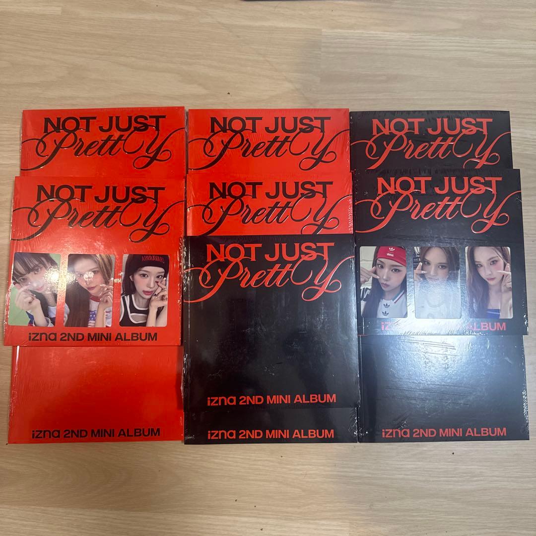 izna not just pretty アルバム　2形態セット×5