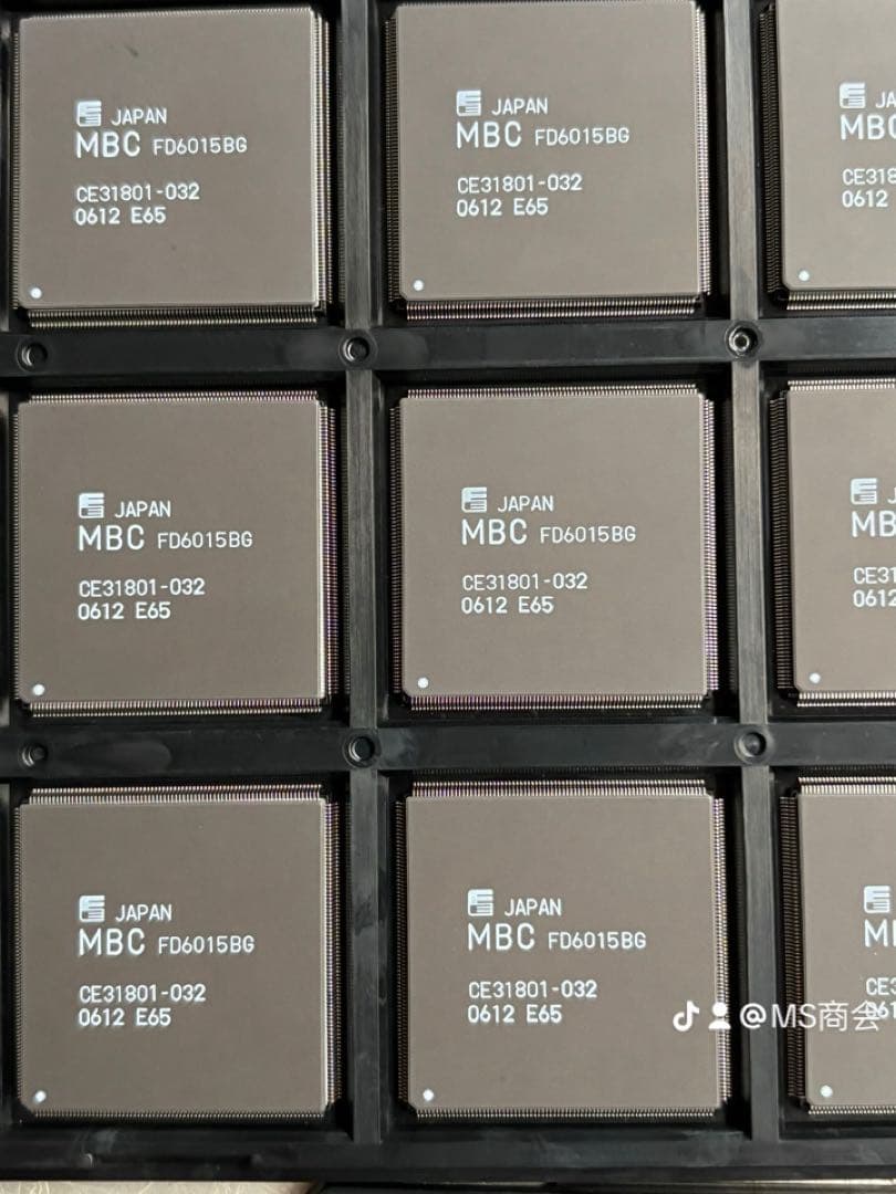 119個。電子部品ICチップMBC FD6015BG。新品同様。未使用長期保管品