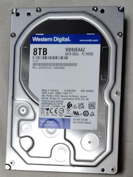 は*ん様 Western Digital WD80EAAZ　８Tハードディスク