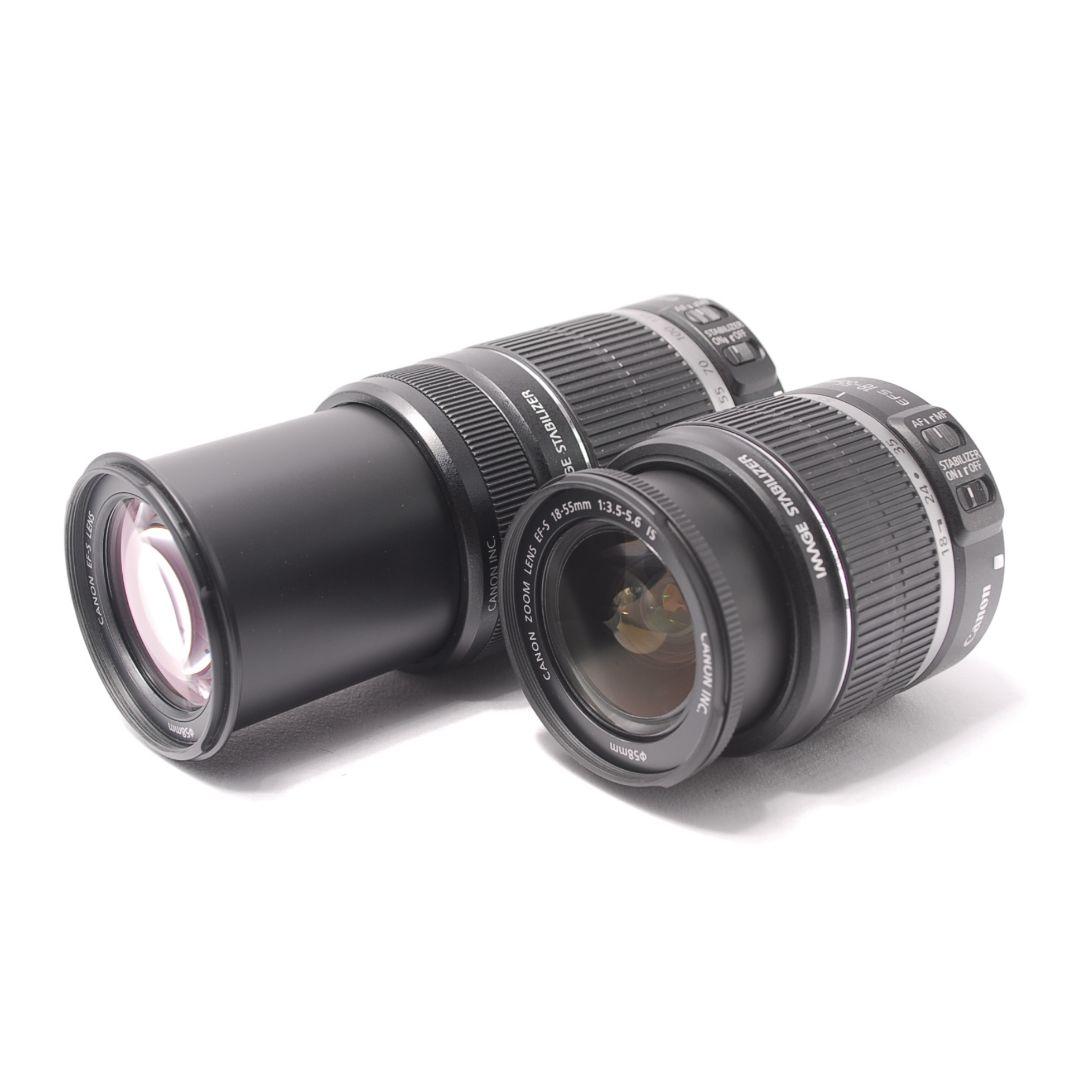 キャノン Canon EF-S 18-55mm 55-250mm IS レンズ