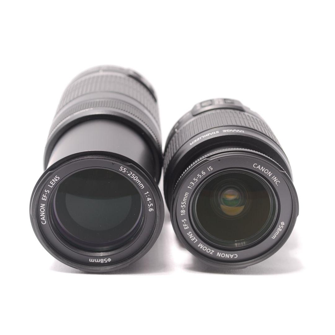 キャノン Canon EF-S 18-55mm 55-250mm IS レンズ