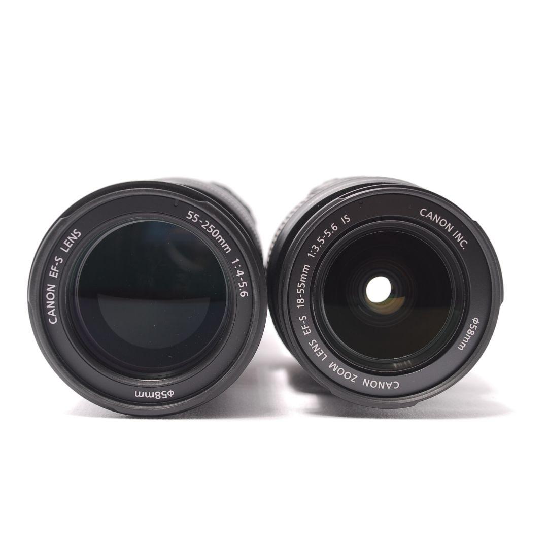 キャノン Canon EF-S 18-55mm 55-250mm IS レンズ
