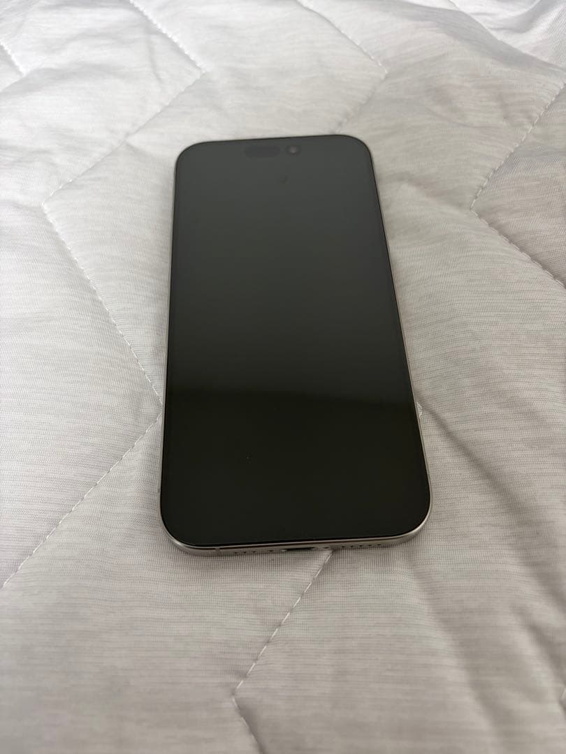 iPhone 15 Pro ナチュラルチタニウム SIMフリー　箱あり