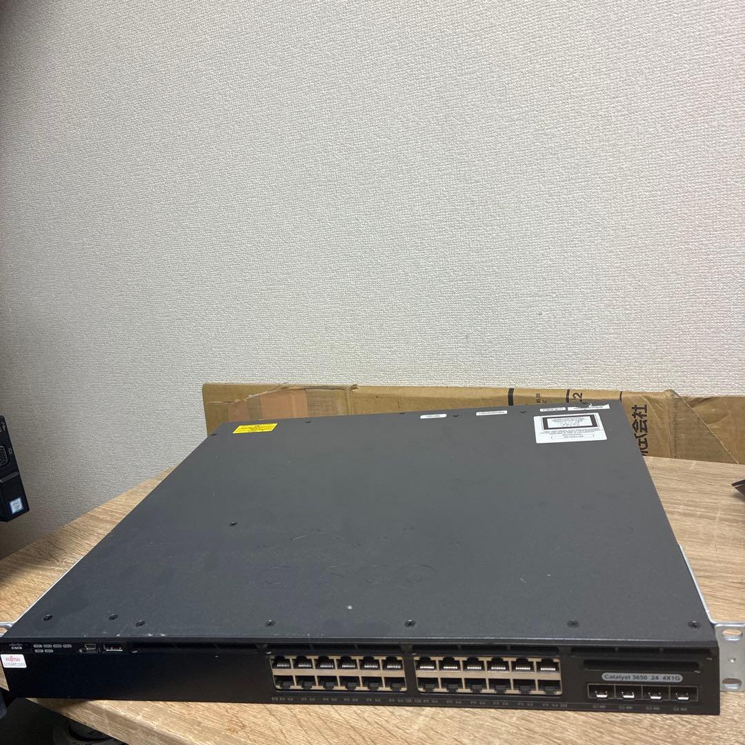 ルーター・ネットワーク機器 Cisco WS-C3650-24TS-S