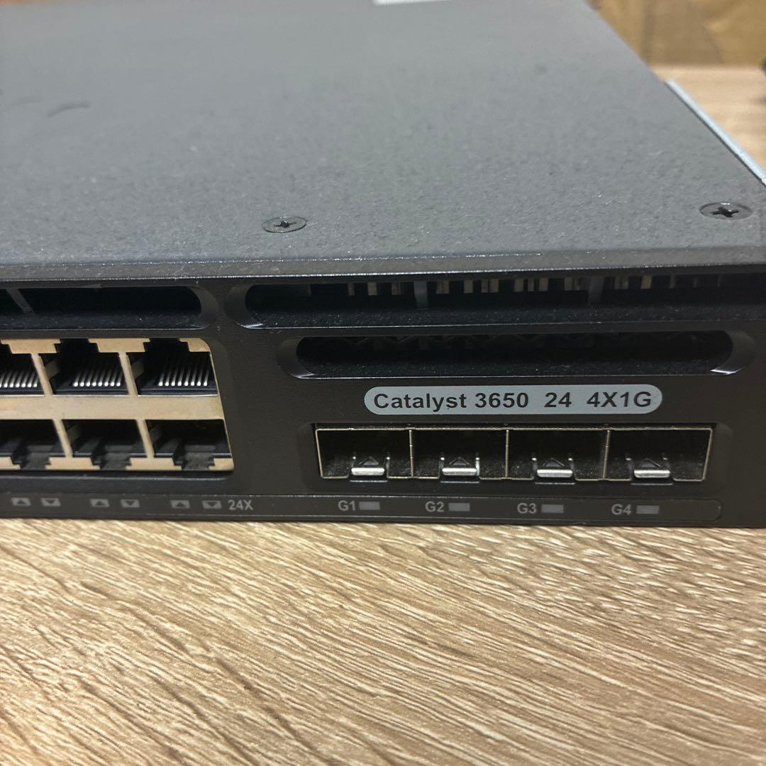 ルーター・ネットワーク機器 Cisco WS-C3650-24TS-S