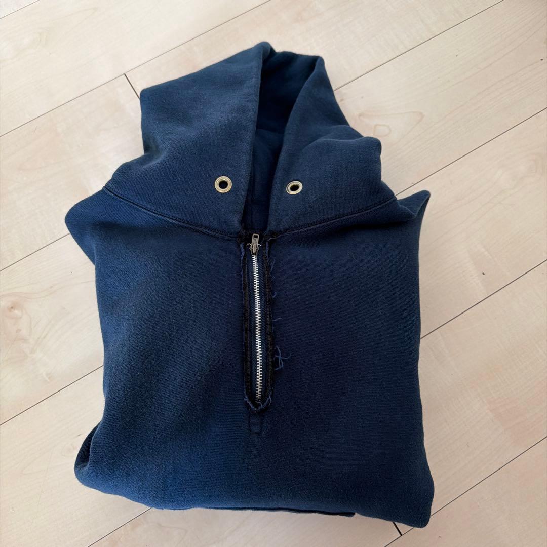 ホ*ト様 A.PRESSE Vintage Half Zip Sweat Hoo