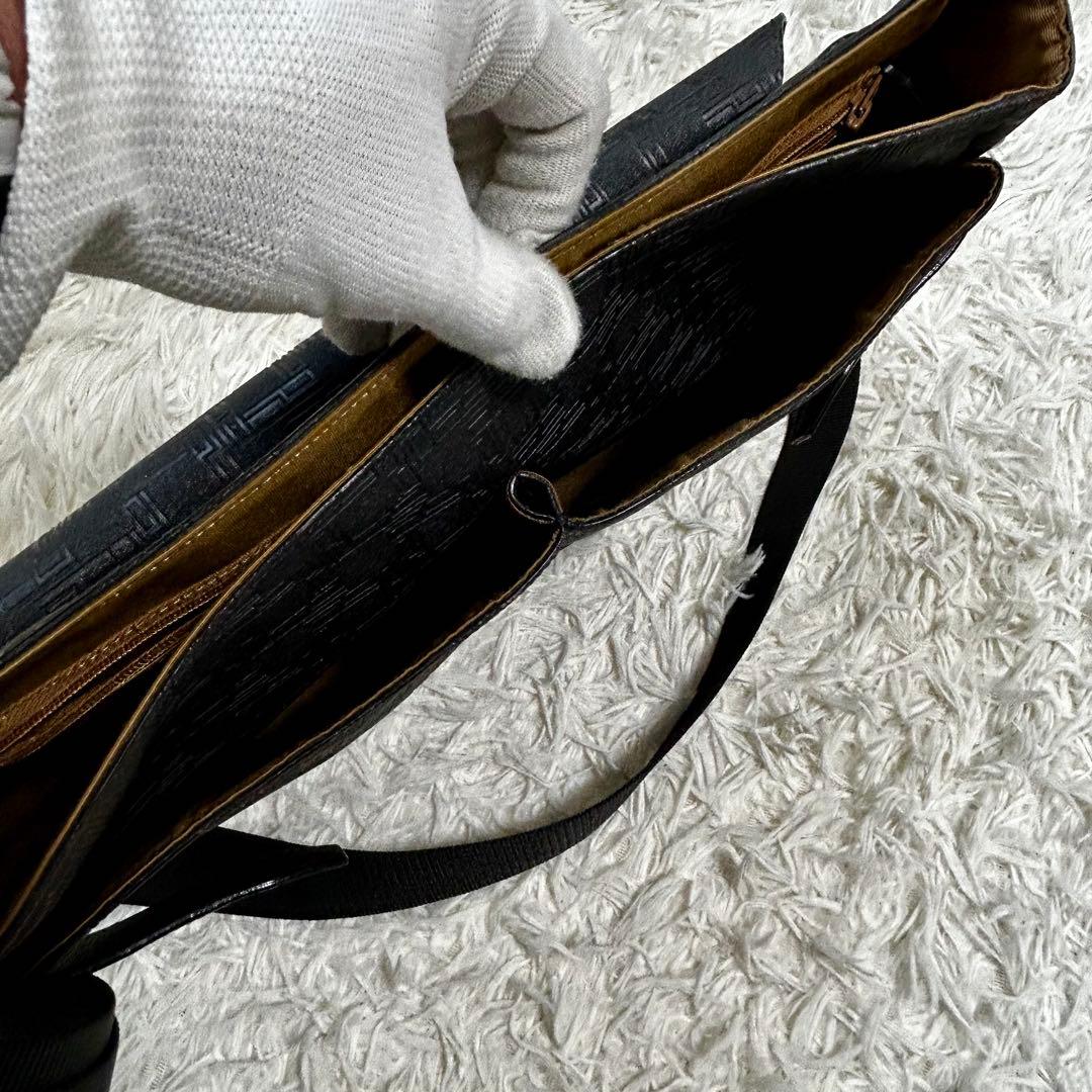 極美品✨ダンヒル メッセンジャーバッグ ディーエイト A4 PVC ロゴプレート