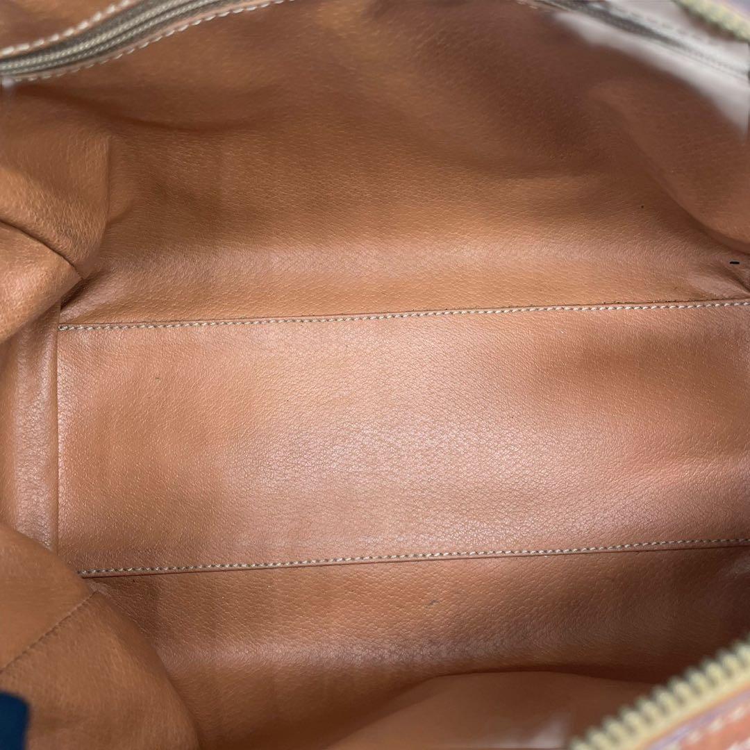 良品 4776 CELINE セリーヌ 2way ボストンバッグ マカダム柄