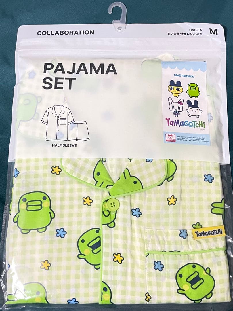 韓国 Mサイズ たまごっちくちぱっち パジャマセット SPAO NCTWISH