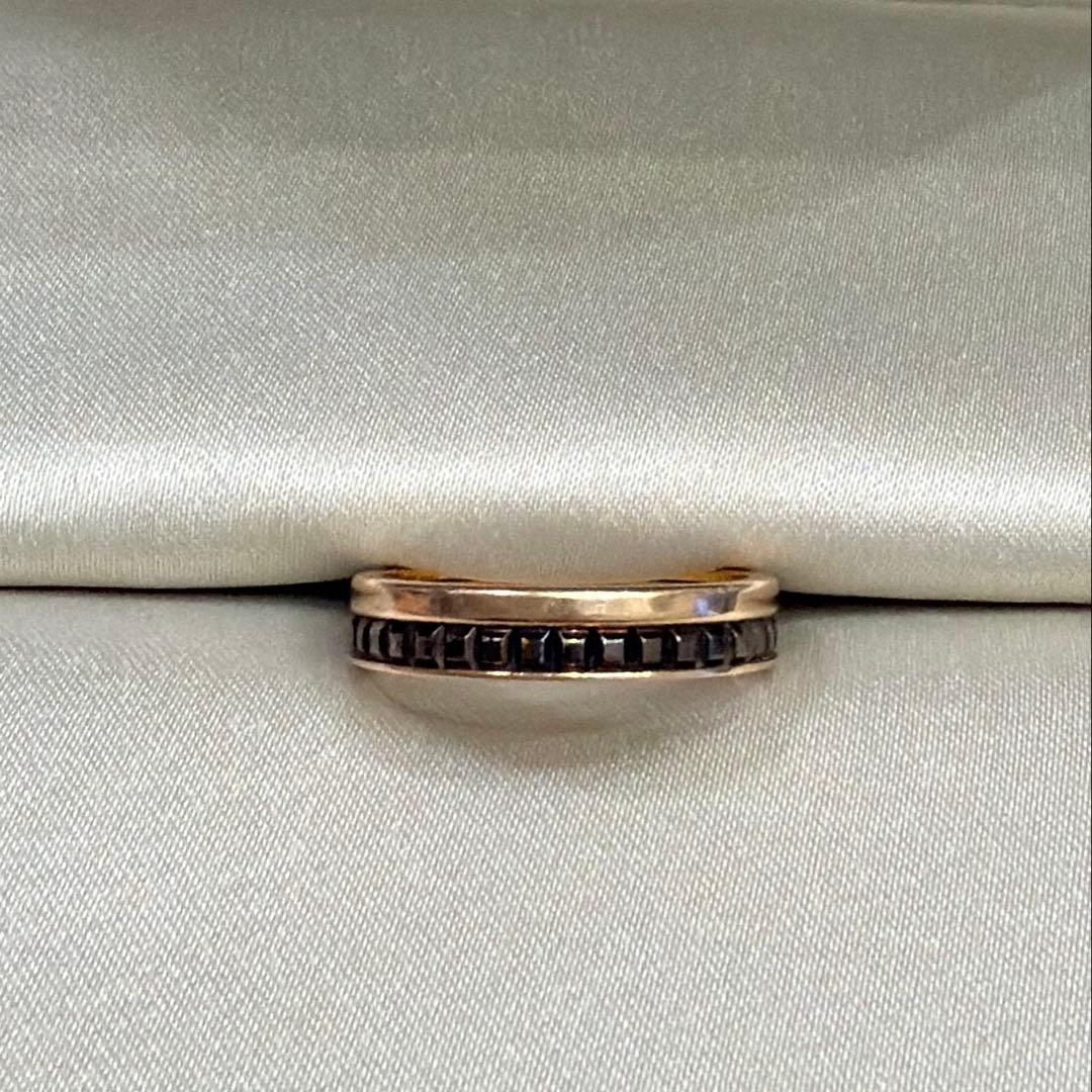 【美品】ブシュロン キャトルクラシック ハーフ リング PG #51 K18