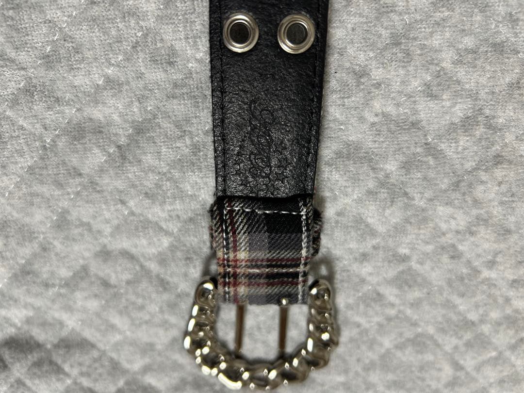 AFB FLANNEL CHECK BELT BLACK Mサイズ