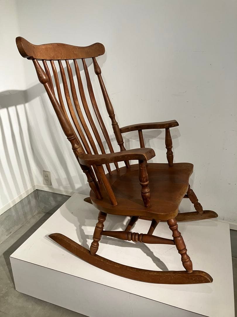 秋田木工、Shin-Lee、ロッキングチェア、柏木工、天童木工、キツツキ、レトロ