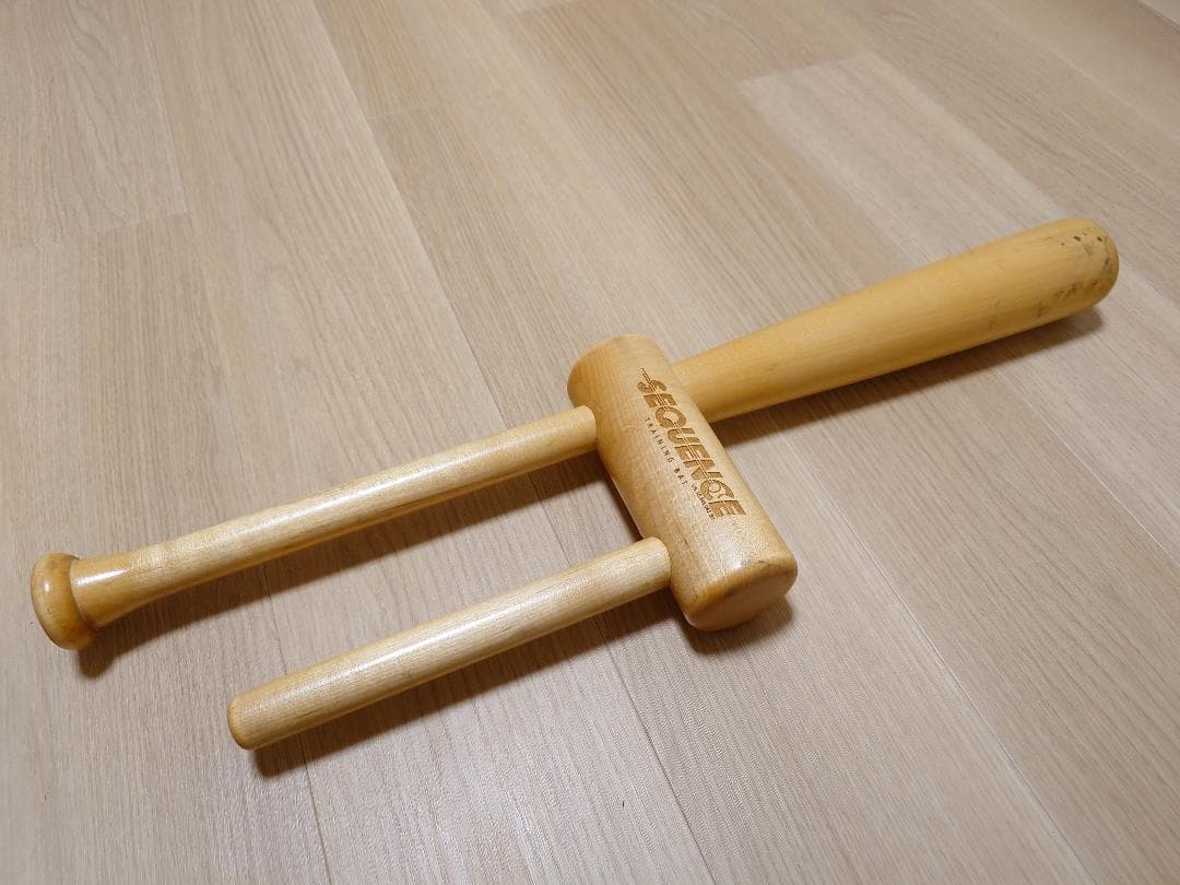 シークエンスバット　木製トレーニングバット