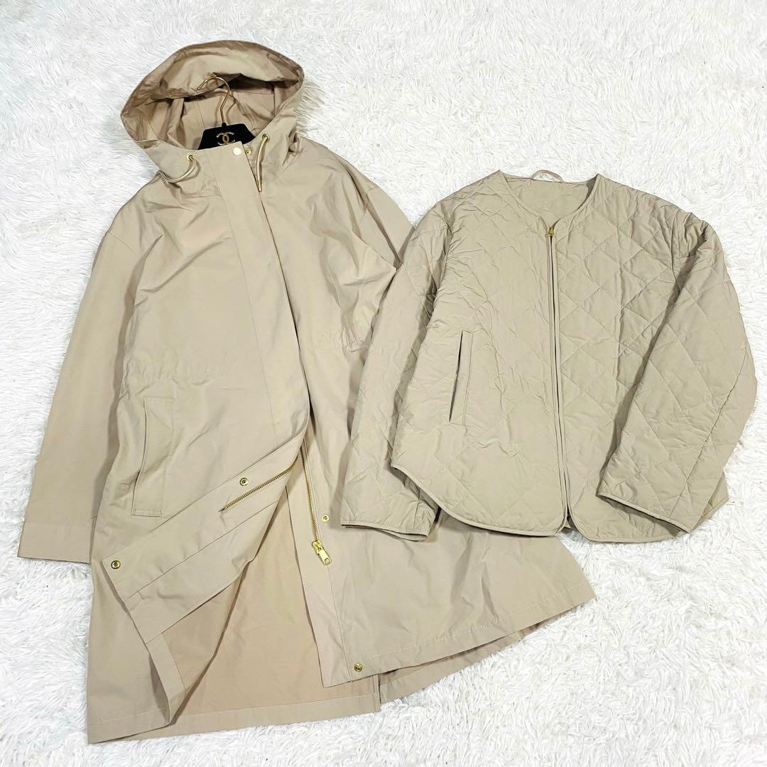 完売品✨2024年✨23区【撥水加工/洗える】ライナー付き マルチウェイアウター