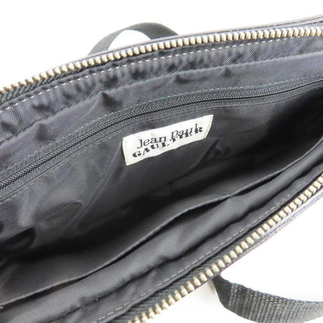 90s Jean Paul GAULTIER 本革 レザー ミニショルダーバッグ