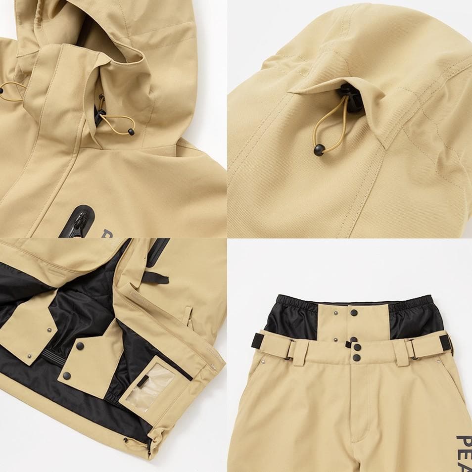 未使用 パーリーゲイツ 定価10万 防汚防水防風 ストレッチ スノーウェア L