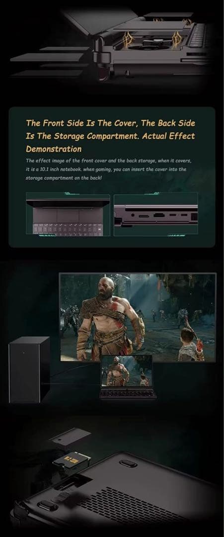 Windowsノート本体 GPD Win MAX2(2024) Ryzen7 8840U 32GB 2TB