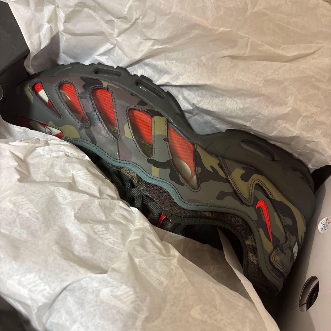 【SALE】supreme × NIKEコラボ air max 96 カモ柄