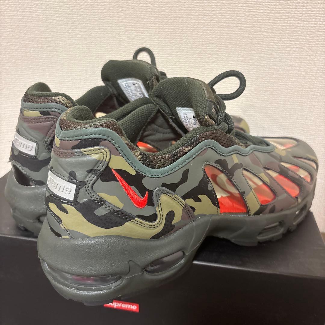 【SALE】supreme × NIKEコラボ air max 96 カモ柄