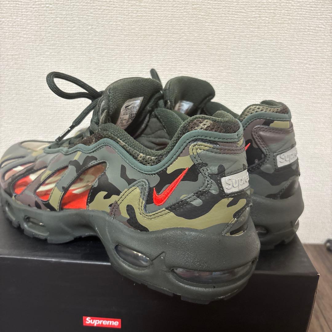 【SALE】supreme × NIKEコラボ air max 96 カモ柄