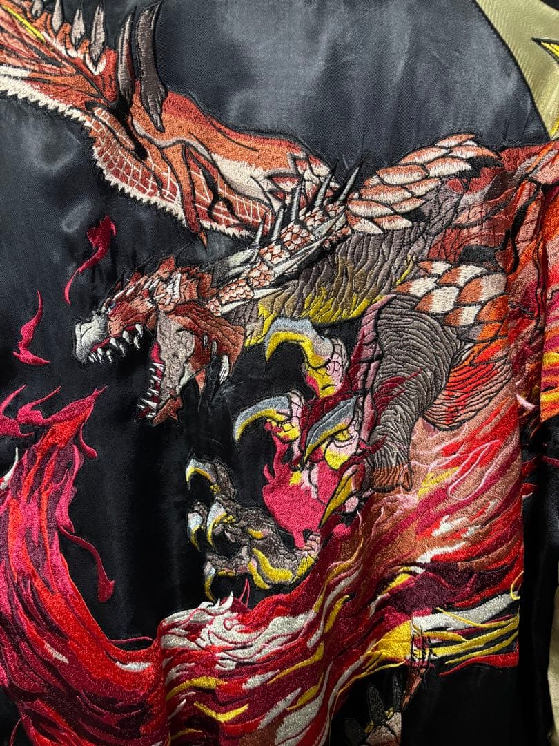 【未着用】モンスターハンター 5周年 スカジャン リオレウス Lサイズ