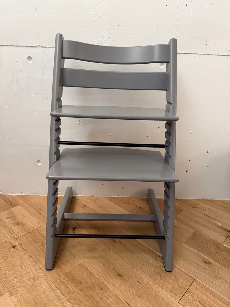 【正規美品】ストッケ トリップトラップ ストームグレー