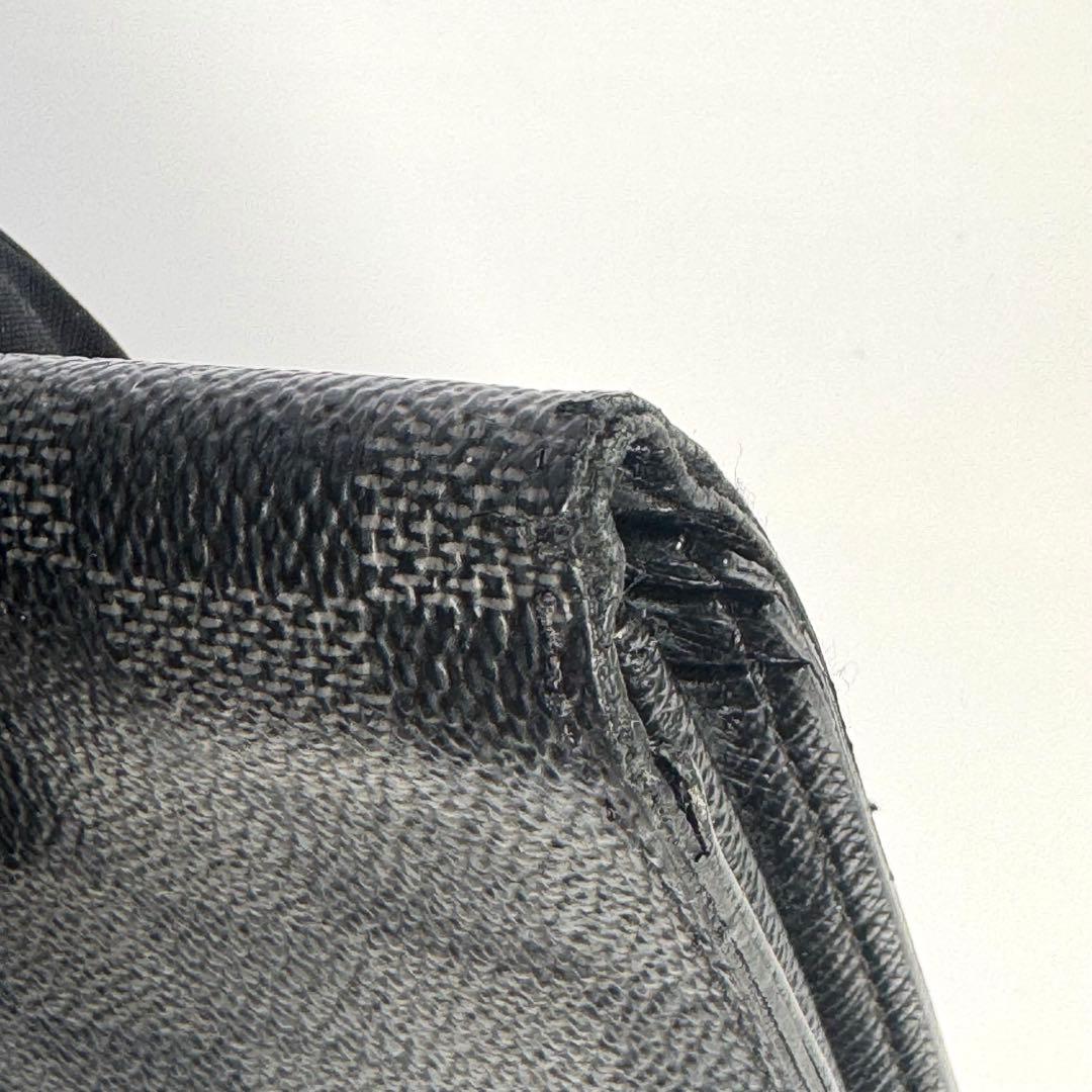 ルイヴィトン ダミエ グラフィット ポルトフォイユ ブラザ 長財布