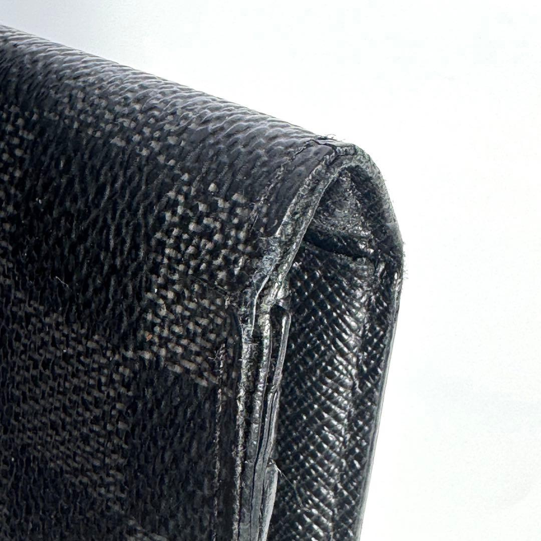 ルイヴィトン ダミエ グラフィット ポルトフォイユ ブラザ 長財布