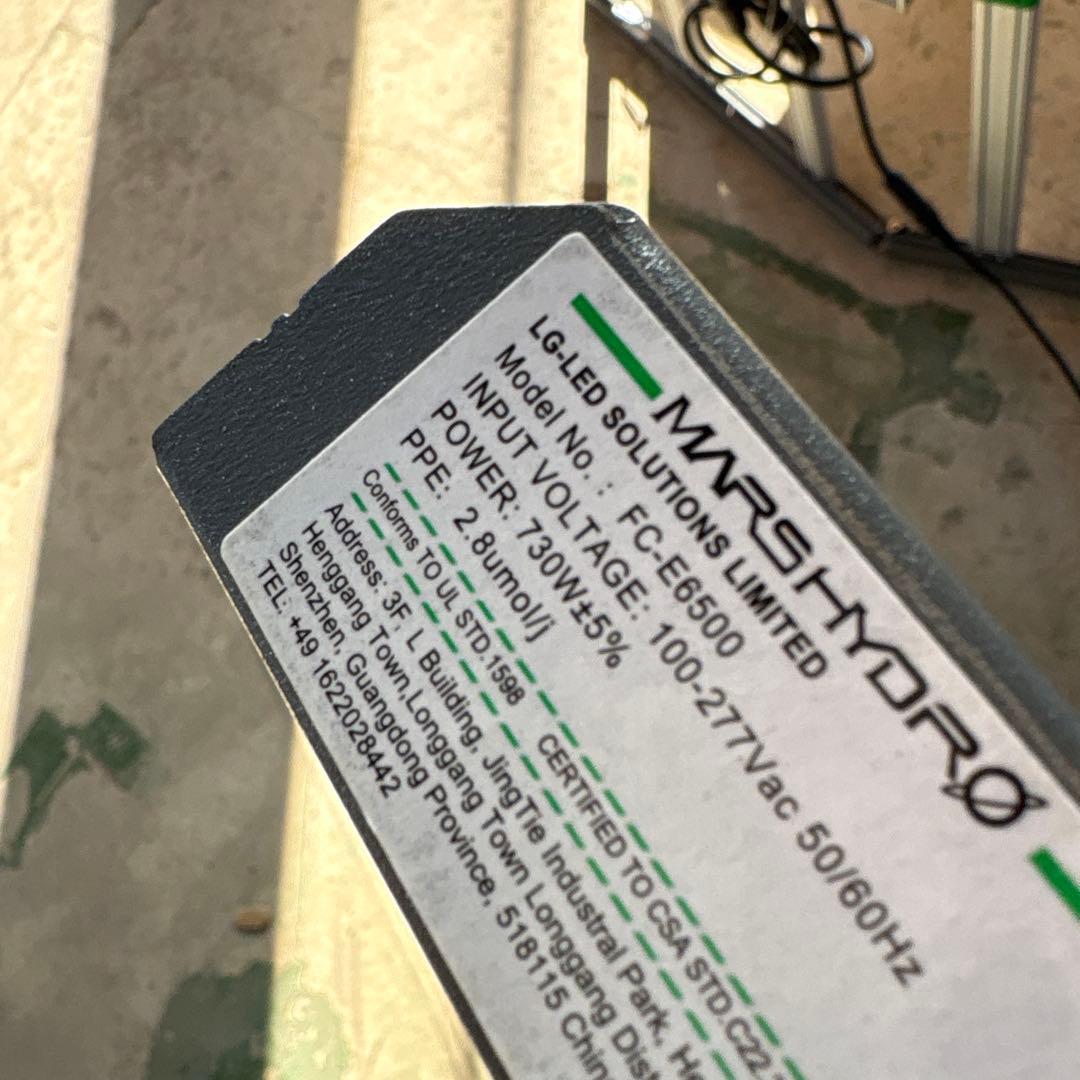 2個セット　Mars Hydro LEDライト　調光機能付き FC-E