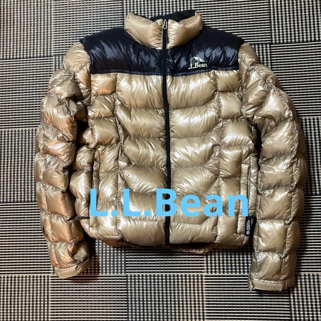 【極暖800fil⭐️】 極暖L.L.Bean ダウンジャケット　ベージュ　黒　L