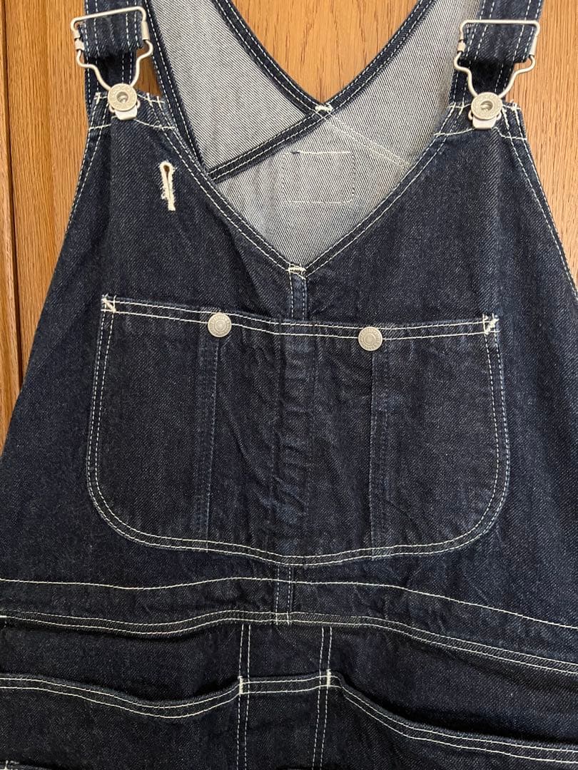 EVISU エヴィス カンガルーポケットオーバーオール