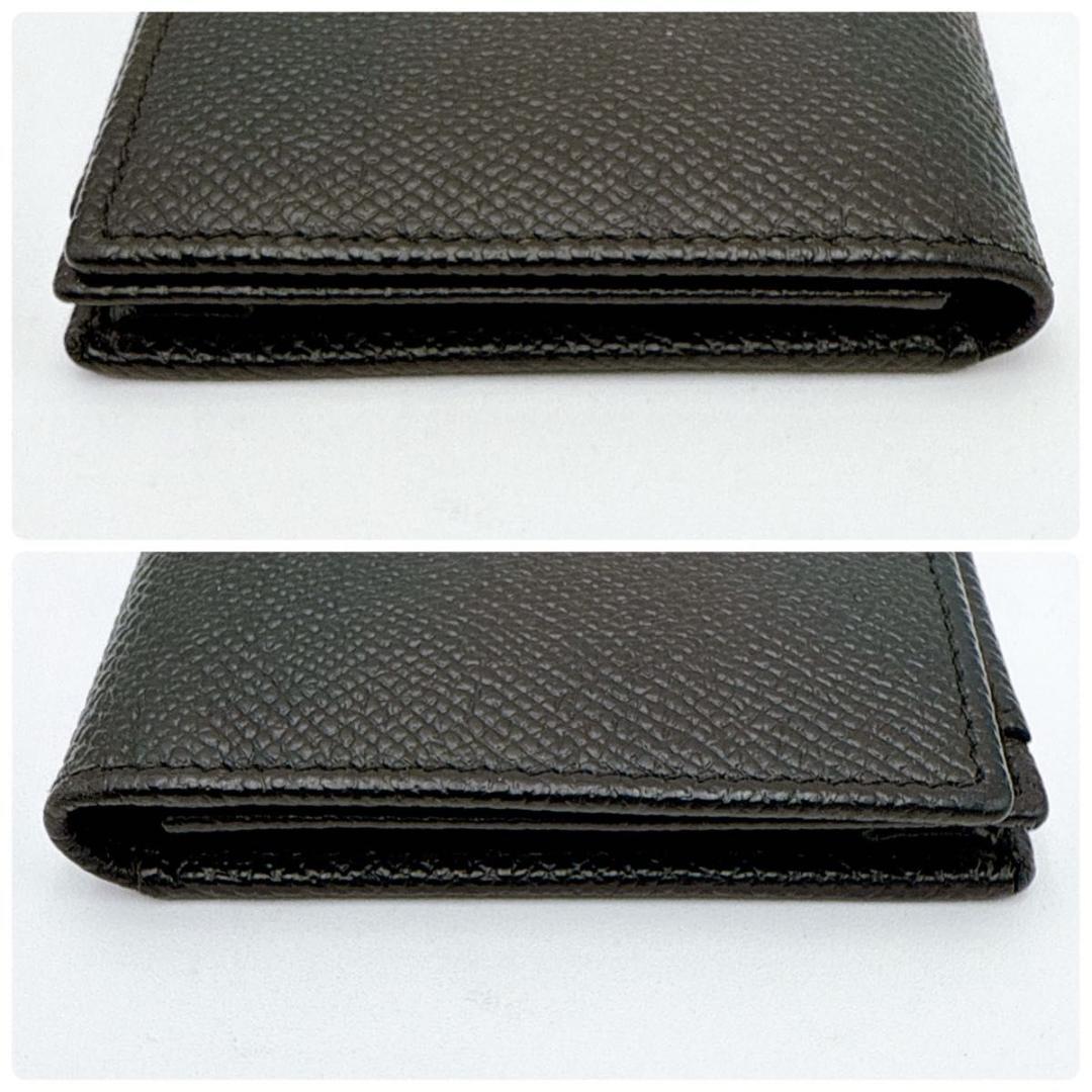 【未使用品】BVLGARI ブルガリ 名刺入れ カード入れ 黒 レザー