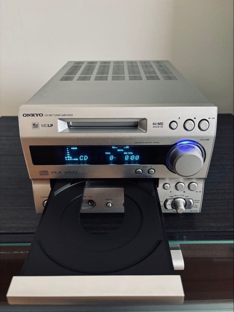 【極美品】ONKYO FR-N7X コンポ CD/MD スピーカー フルセット