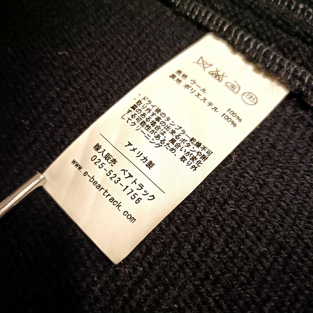 ※美品 オルテガ 100%ウール ベスト 36サイズ ブラック くるみボタン