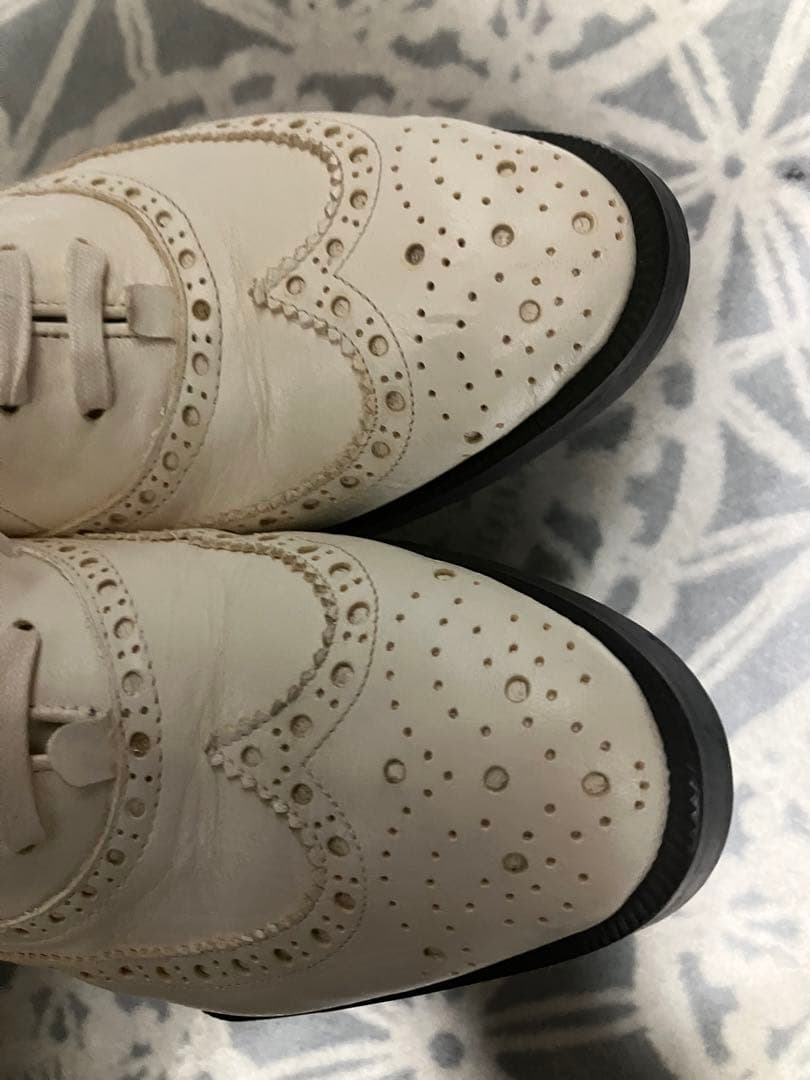 激レア　mabataki美雨　24.5cm ウィングチップシューズ