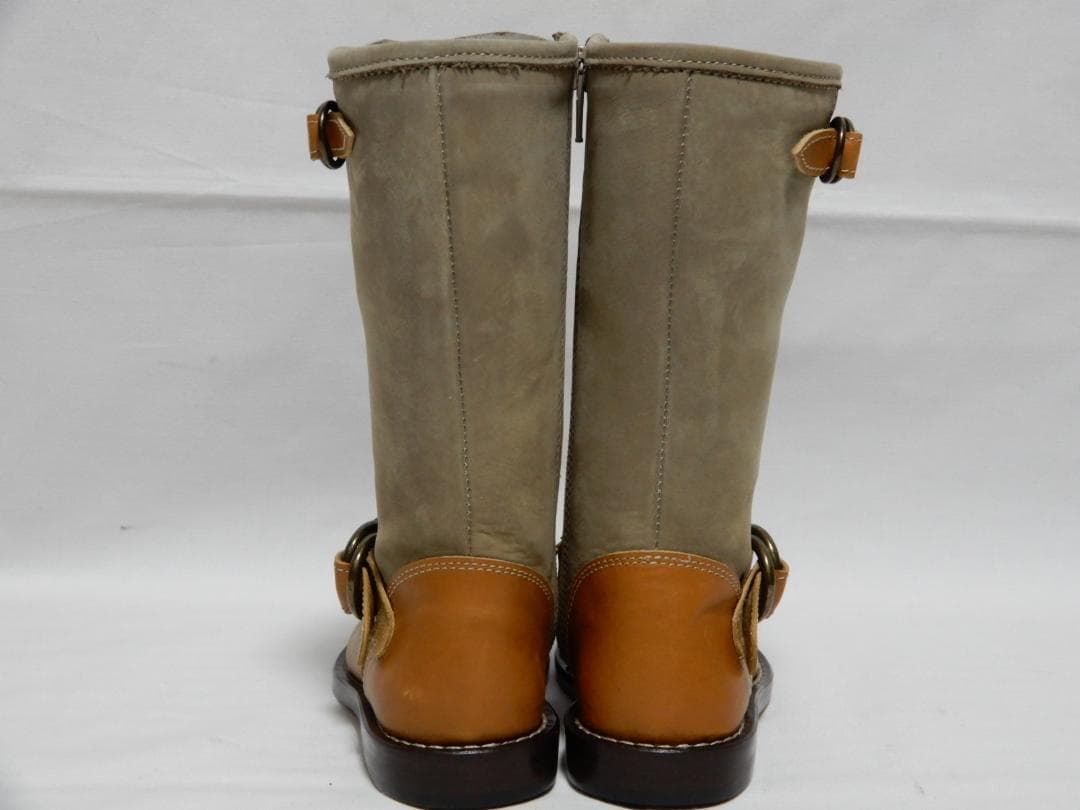 未使用　イタリア製　AcanB/エーキャンビー　キッズ用　本革ブーツ　15㎝