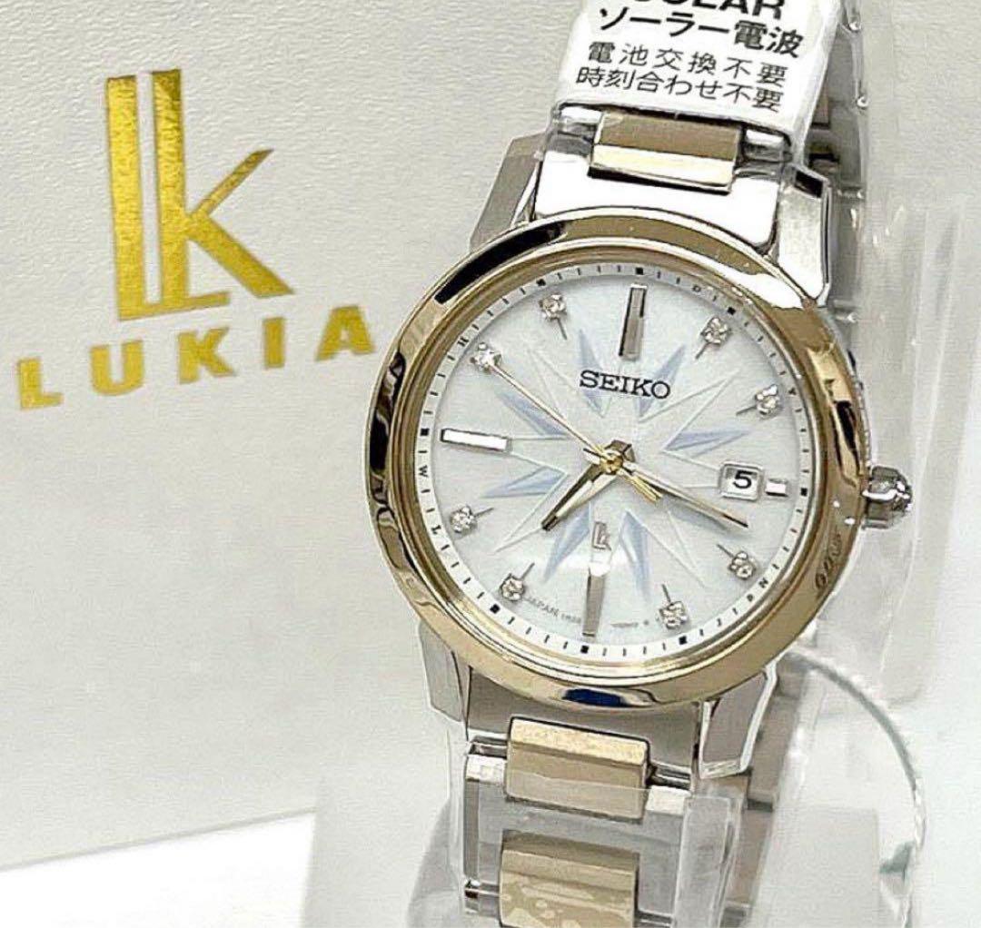 【新品/限定 /ダイヤ】 セイコー ルキア ソーラー電波　SSQV090