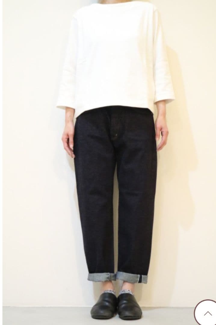 【新品タグ付き】YAECA イエカ ワイドストレートデニム　30サイズ