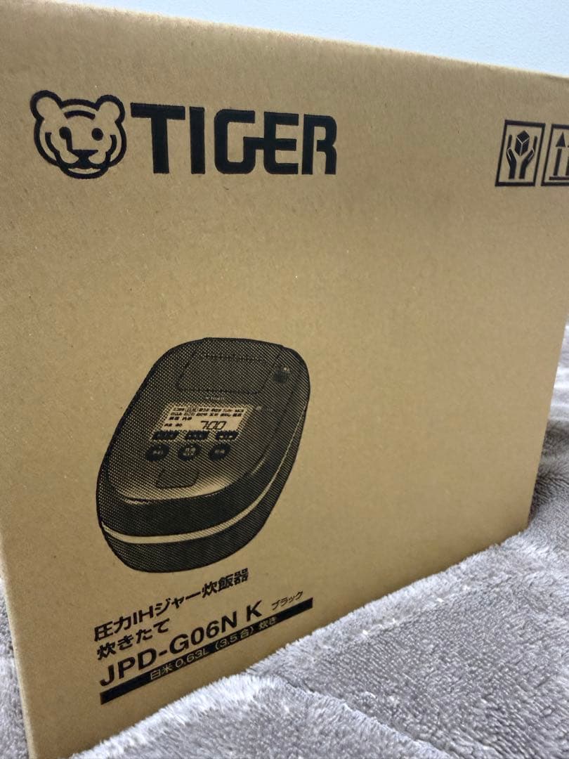 【新品未使用】圧力IHジャー炊飯器　TIGER 3.5合